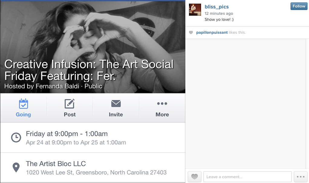 _FerMusic's tweet image. Hope to see yall TOMORROW @ The Artist Bloc! (1020 W Lee St, GSO) #ArtSocialFriday #SupportLocalArtists #GSO