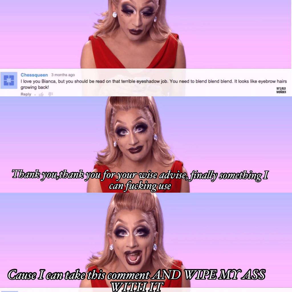 Dani_Brown95's tweet photo. @TheBiancaDelRio reaction just killed me 😂😂 http://t.co/r0HnALf1jA