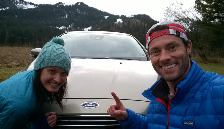 CapitalFordCLT's tweet photo. Congrats to #AmazingRace winners #SochiLove! Here's to making more amazing memories in your new #Ford Focus. http://t.co/FIjddaGtvh