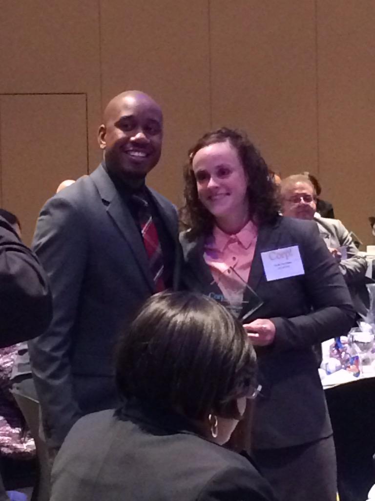 atopouzian's tweet photo. Congrats to @CityTroyMI Nicole MacMillan from the Attorneys Office. #MostValuableMillennial http://t.co/Y7xJezwNP8