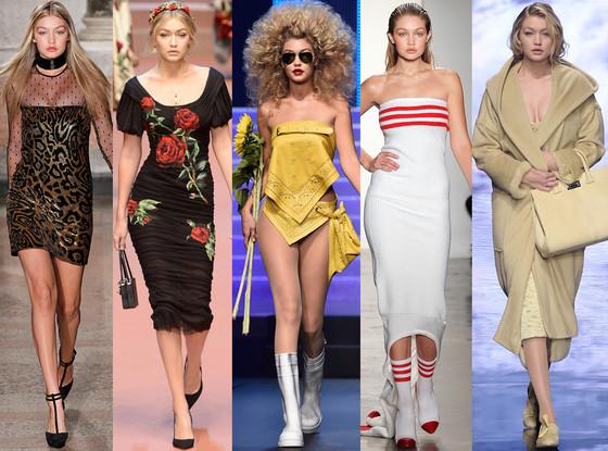  Happy 20th Birthday, Gigi Hadid! See the Supermodel\s Sexiest ...  