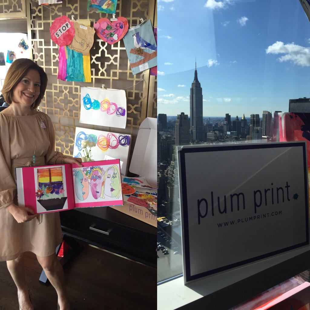 I'm so impressed by all that <a href="/MomsterMeg/">Meg Ragland</a>, co-founder of the very clever <a href="/PlumPrint/">Plum Print</a>, has accomplished. #kidsart