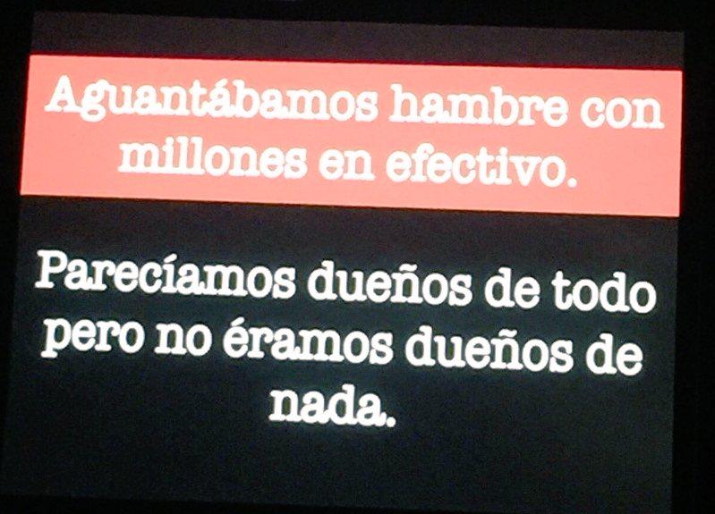 PIBA2015GDL's tweet photo. "La tv te hace creer que ser narco esta bien. Pero no te invita a la reflexión". @sebasmarro #PIBA2015 http://t.co/WGPFqW8ziC