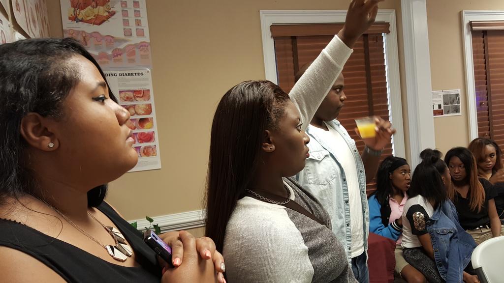 PatrickHenryHS's tweet photo. Learning about opportunities for healthcare training in our community #hcs2015 @CTAE_HCS http://t.co/5lquI3bO0b