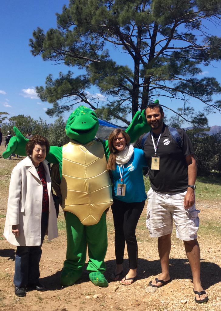 WildlifeSense's tweet photo. Learned a lot at our visit to the @dekamerTR rescue center today. #ISTS35 http://t.co/GjK6dZ8ukh