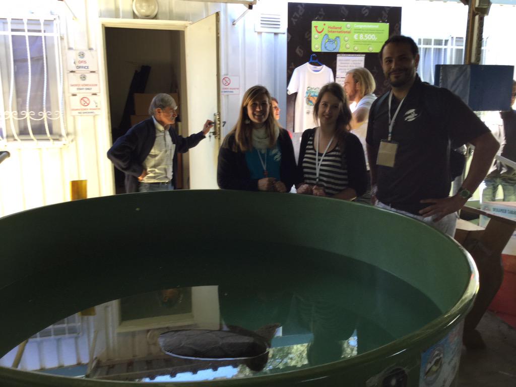 WildlifeSense's tweet photo. Learned a lot at our visit to the @dekamerTR rescue center today. #ISTS35 http://t.co/GjK6dZ8ukh