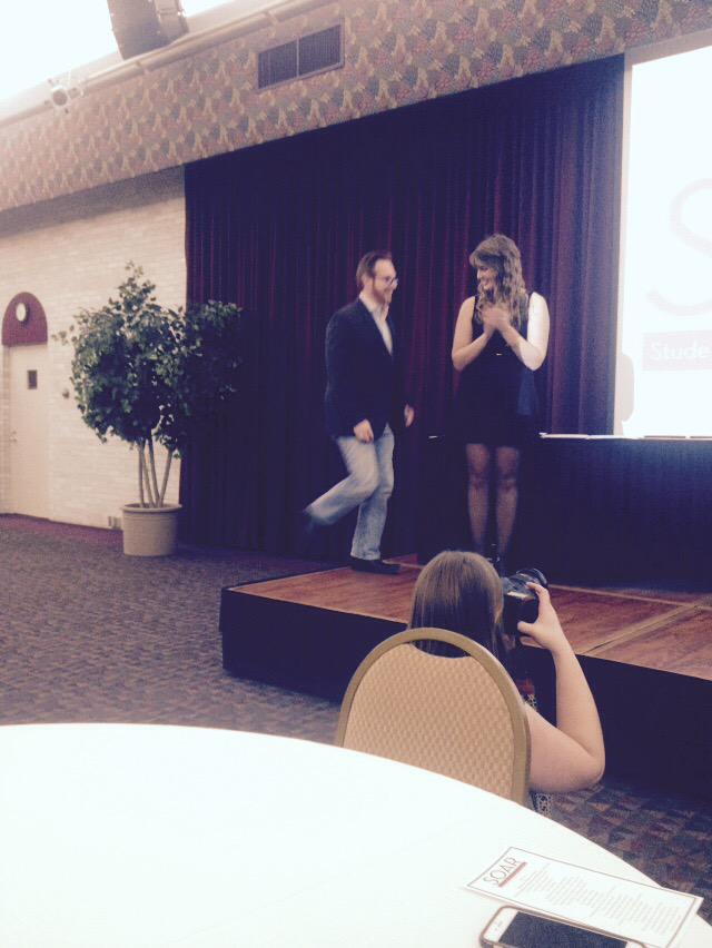 ccsscmu's tweet photo. Great time last night. Thanks Scott for being such a great adviser. #socialstudies #outstandingadvisor #SOAR2015 http://t.co/yb9Kglcb7E