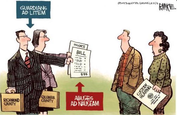 MyAdvocateCentr's tweet photo. We appreciate @AUG_RickMcKee for #truth in reporting via cartoons. We agree this is putting it mildly? #GALmisconduct http://t.co/cz0n6gUyoa