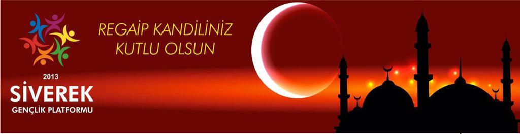 gencsiverek's tweet photo. Regaip Kandiliniz Kutlu Olsun http://t.co/pMFWrYAJOK