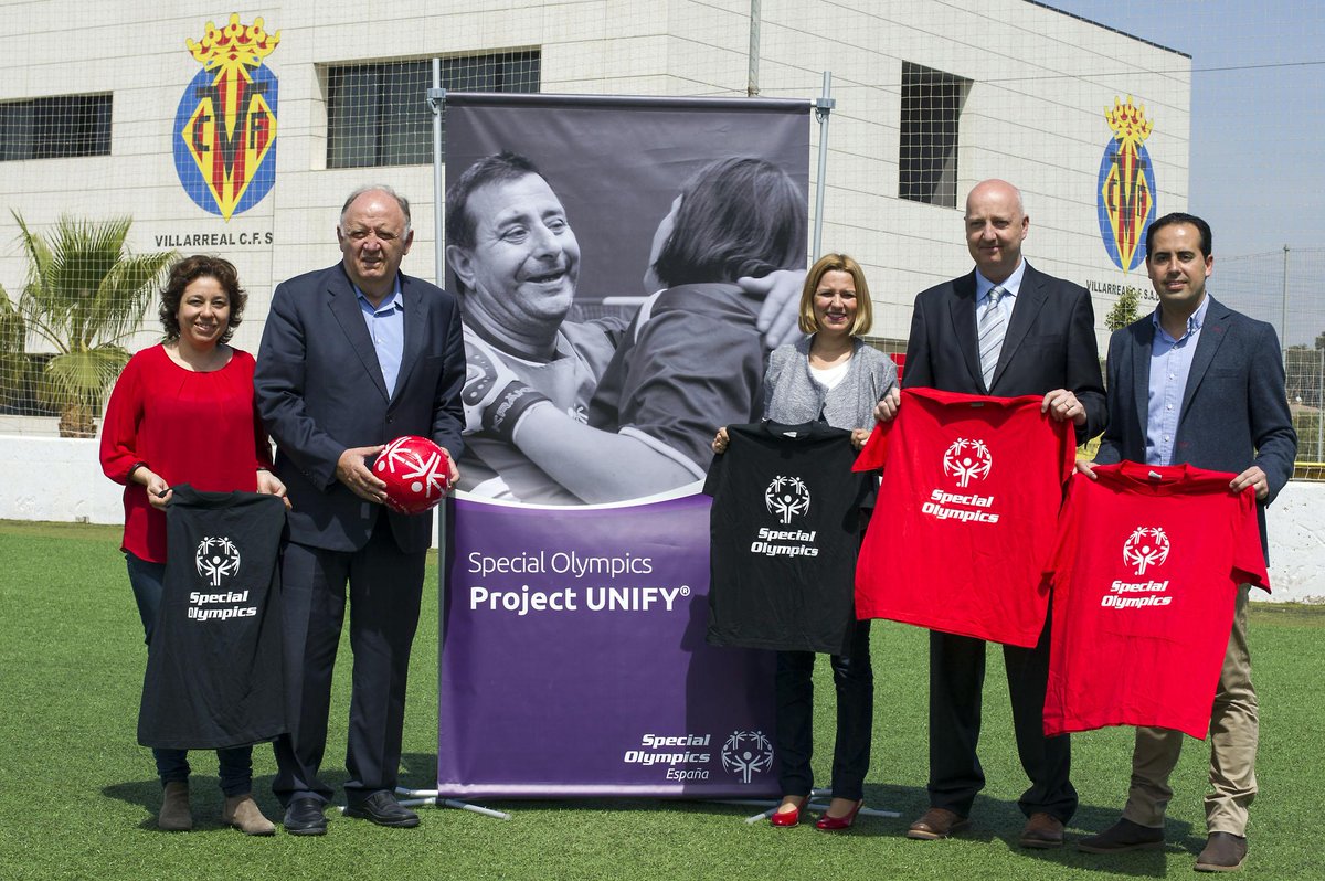 #CVFNews | El Villarreal CF y <a href="/SpecialOlympESP/">SpecialOlympics.es</a>, de la mano. #Endavant  villarrealcf.es/noticias/porta…