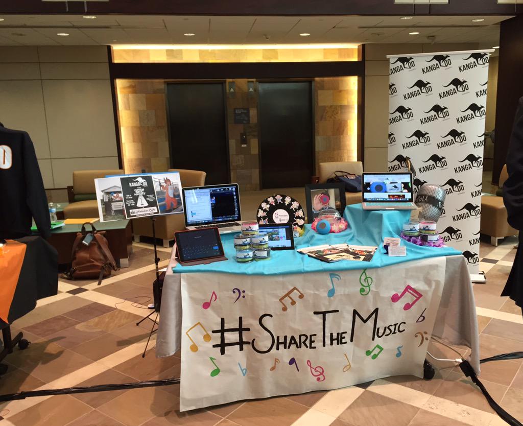 KangarooAudio's tweet image. Trade booth!!!