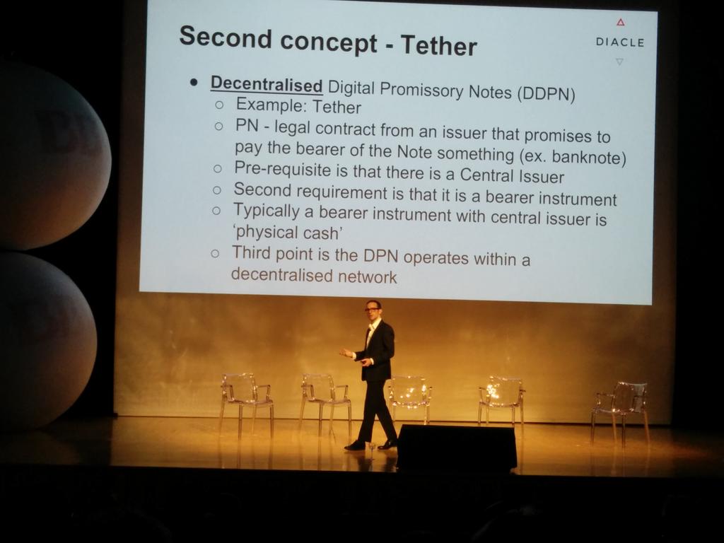 eddybitcoin's tweet photo. .@adam_diacle explaining regulations for #cryptocurrency at #digitalcurrencysummit in #Madrid #bitcoin #btc http://t.co/IIGlpqUpgG