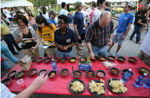 Salsa Fest/Fiesta tonight on Fountain Mall starting at 6. Join us for free food, salsa tasting and live music.