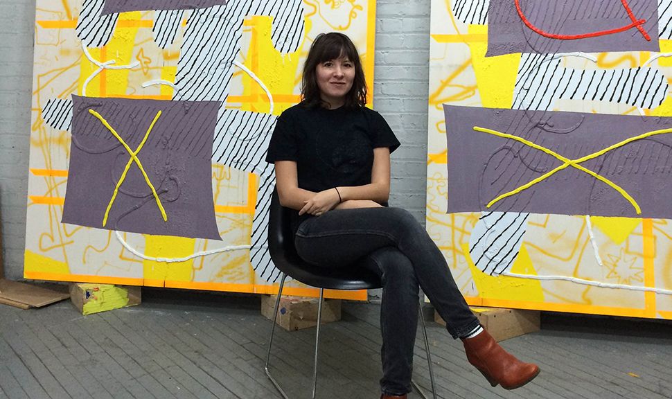 artinfodotcom's tweet photo. #StudioTracks: Artist Trudy Benson's Playlist http://t.co/kDsLzEHKE6 http://t.co/XmLeFdY61Y