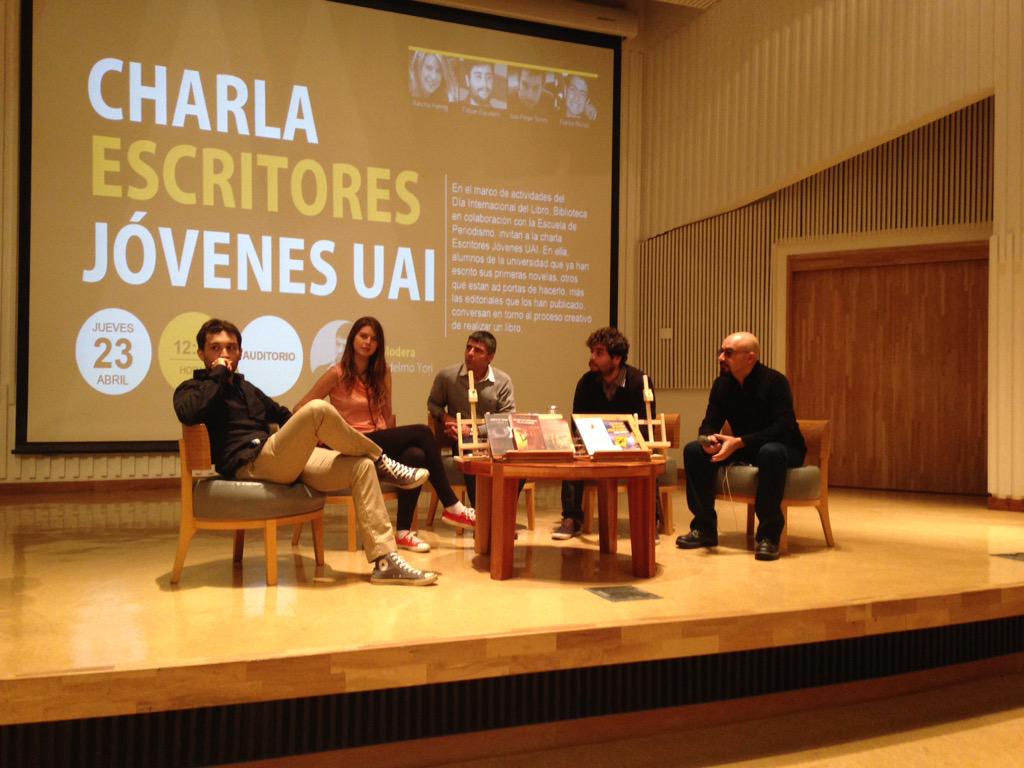 ecomuai's tweet photo. Felicitaciones a nuestros alumnos @SaschaHannig y Fabián Escudero alumnos de @UAI_VINA y escritores jóvenes 👏👏 http://t.co/dcniP4SqSx
