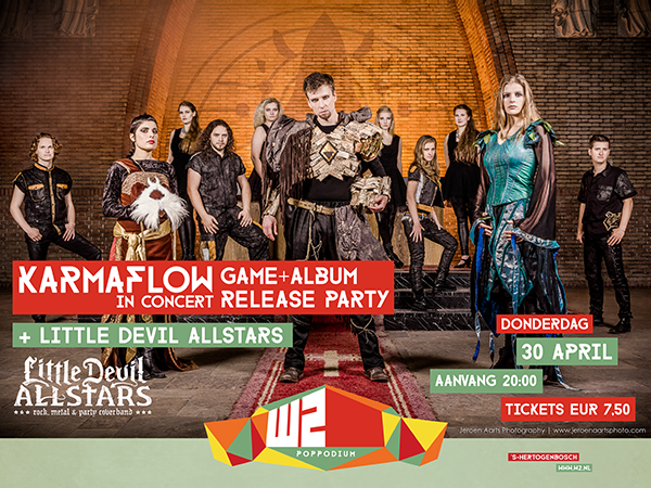 Koop een ticket en maak kans op een Deluxe Edition van ‘Karmaflow: The Rock Opera Videogame’ bit.ly/1IMEhR3