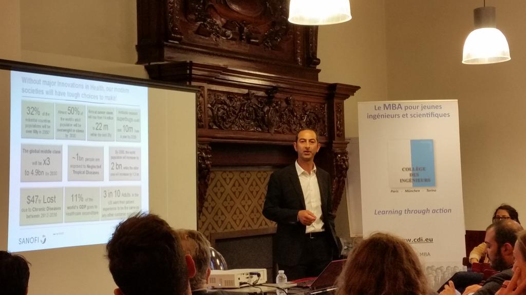 David Khougazian (93) invite les fellows du CDI d'être acteur de la révolution de la santé en cours !