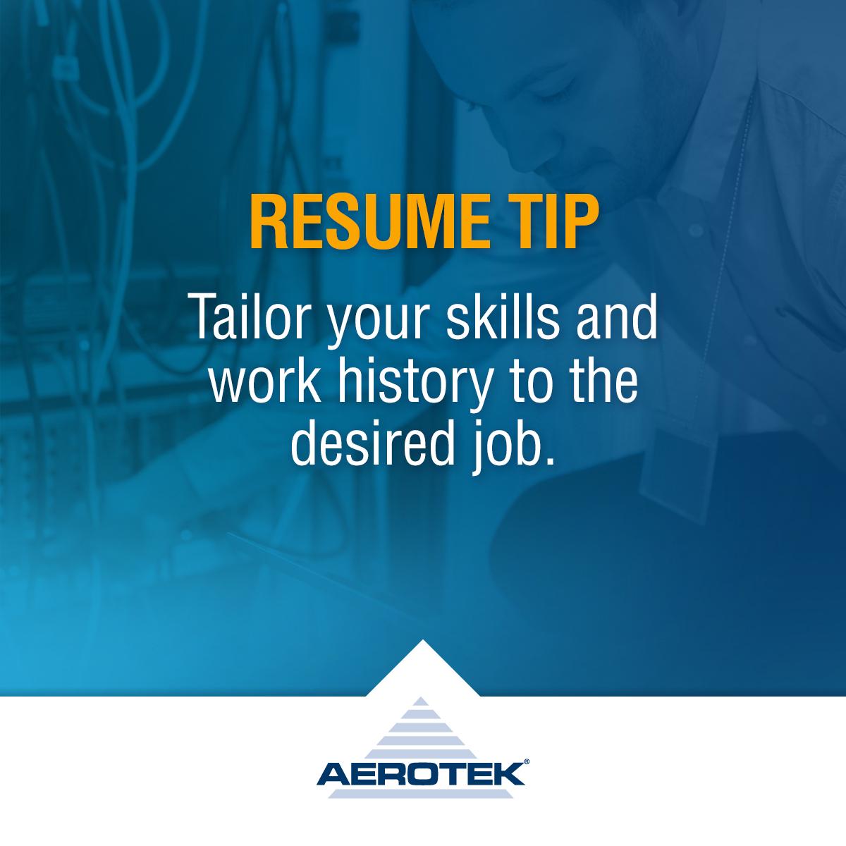 Aerotek's tweet photo. What does your resume say about you? http://t.co/IcHarOYvNa http://t.co/W31NTFfnfs