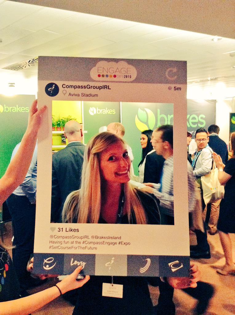 katie2808's tweet photo. Enjoying the @CompassGroupIRL Engage 2015 Expo! Learning a lot from the suppliers. #compassengage http://t.co/SE4E0xKgVI
