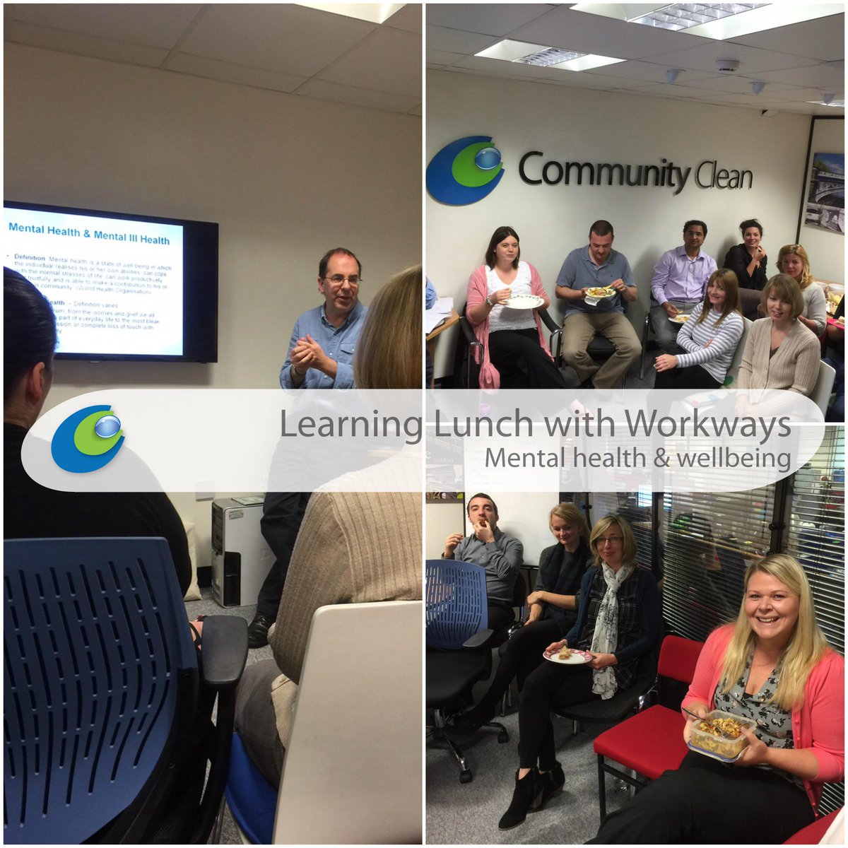 Richard Frost from @mindfulemployuk teaching us the importance of #MentalHealth &amp; #Wellbeing #LearningLunch