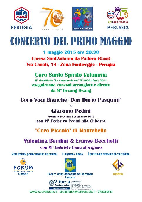 AcliPerugia's tweet photo. Concerto del Primo Maggio http://t.co/YBpoaCRNvF