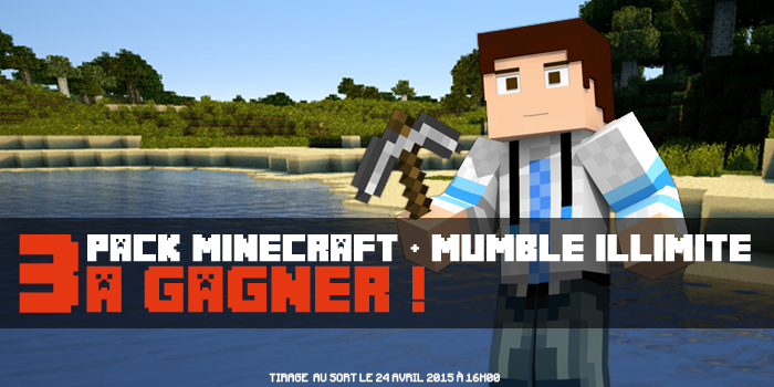 OMGSERV's tweet image. #Concours 
3 packs #Minecraft + #Mumble ILLIMITE pour 1 AN à gagner !

Pour participer #RT + Follow @OMGSERV !