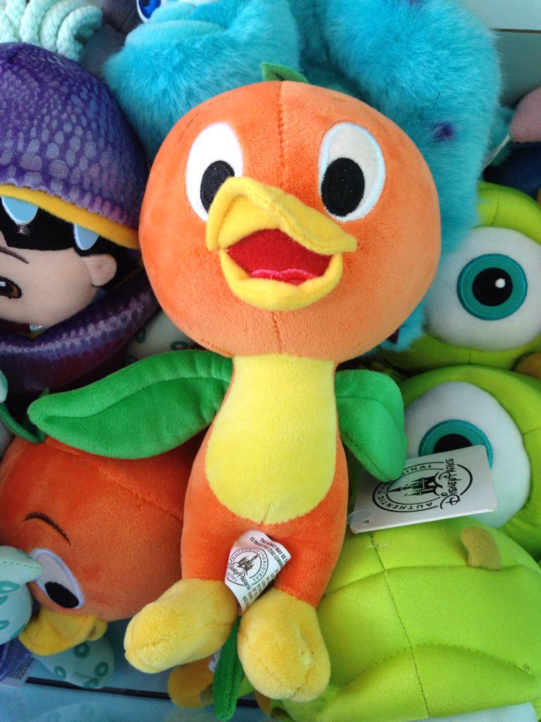 orange bird plush disney