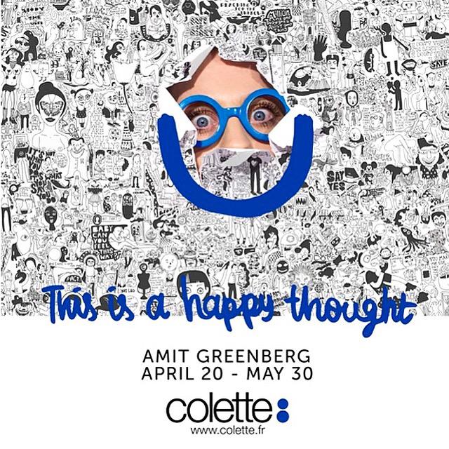 StrobleNewYork's tweet photo. See you tonight at @coletteparis #ThisIsAHappyThought #StrobleNewYork #Colette http://t.co/vBfoGQD3Du