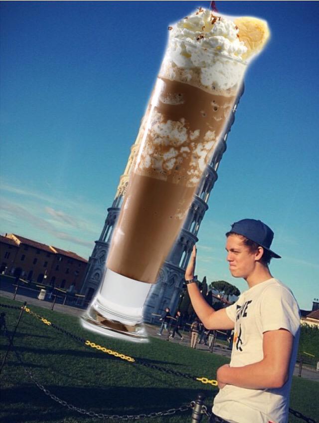 The leaning tower of tiramisu a great idea? HAPPY BIRTHDAY !!!  