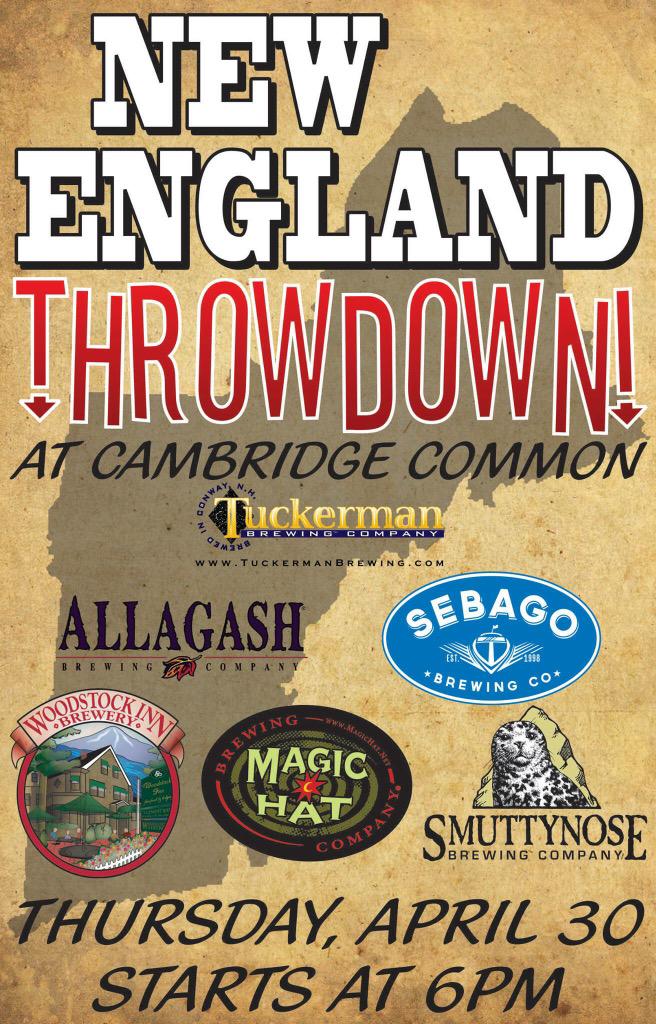 April 30th: #NewEngland breweries will go head-to-head (ha!) in an epic #craftbeer showdown!!
facebook.com/events/5502537…