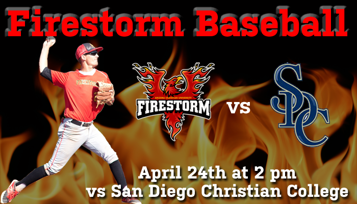 ACUFirestorm's tweet photo. Firestorm Baseball hosts @BaseballSDC tomorrow starting at 2pm at the Firestorm Baseball Field. #GoFirestorm http://t.co/vy7sgkihTY
