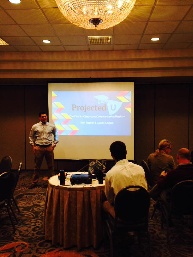 UDcareers's tweet image. Today&apos;s #UDEAB: The #BlueHen founders of @projected_u sharing about their great new platform!