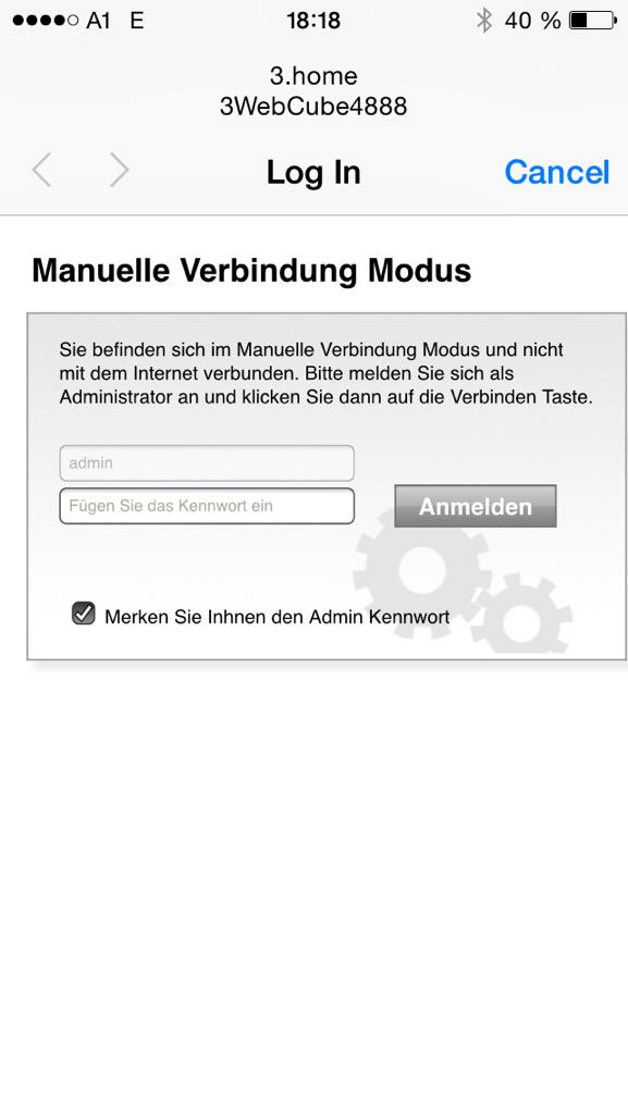 berndty27's tweet image. .@3Oesterreich Ist das &apos;Inhnen&apos; ernst oder will da jemand mein Passwort? #WebCube