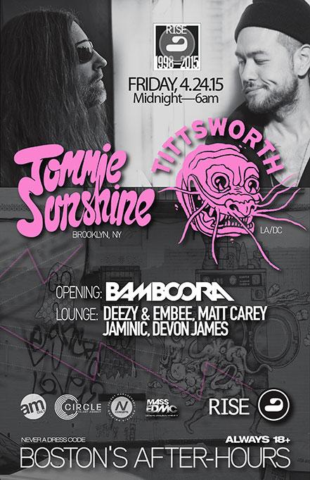 .<a href="/Bamboora/">∀ᴚOOq</a> plays his last set <a href="/RISEnightclub/">RISE After-hours</a> this Friday when he opens for <a href="/tommiesunshine/">Tommie Sunshine ✊</a> 

riseclub.us/event-detail/s…