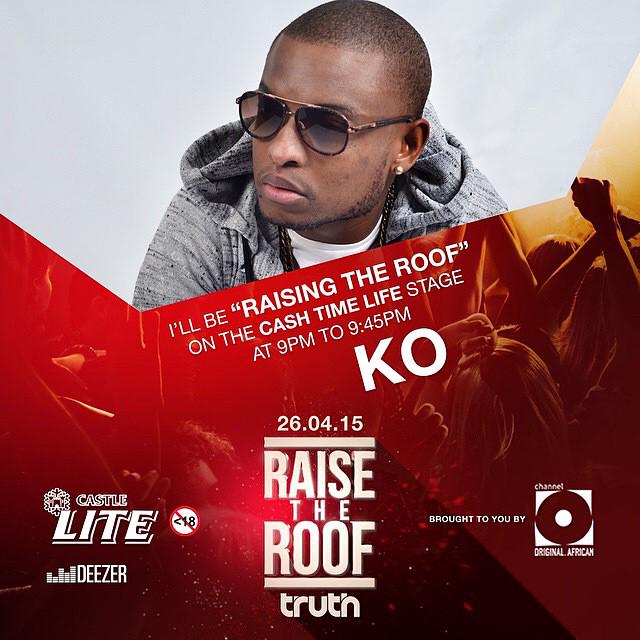 ThaBlast's tweet photo. @MrCashtime I won't front its gonna be dope seeing the Son Of a Gun on Sunday #RaiseTheRoof @RaiseTheRoofSA http://t.co/Gaid5lIA0N