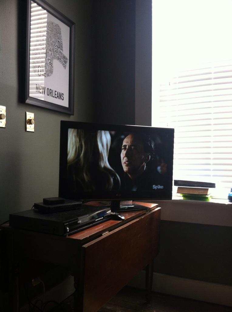 RussButts's tweet image. Nothing like a little #nationaltreasure during your lunch break. @LeeHall22