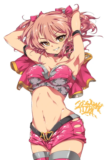 【モバマス】から、城ヶ崎美嘉お姉ちゃん(少し前にpixivに載せたものです)。 