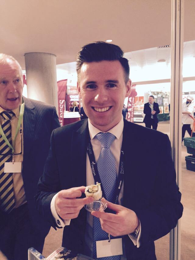sushikingeire's tweet photo. Edwards first California roll! Still alive and kicking! @CompassGroupIRL #compassengage @Bordbia @AVIVAStadium http://t.co/uBLGQkFRBI
