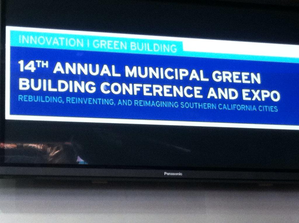 LotfeGalan's tweet photo. Working with @ZeroWasteCo along side  @SofiaRatcovich in the 14th Annual Municipal Green Building Conference and Exp http://t.co/kpDn0klNQJ