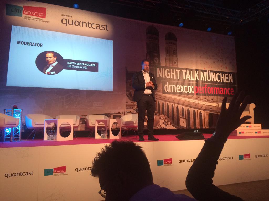iCrossing freut sich auf einen spannenden Abend auf dem #dmexco Night Talk.