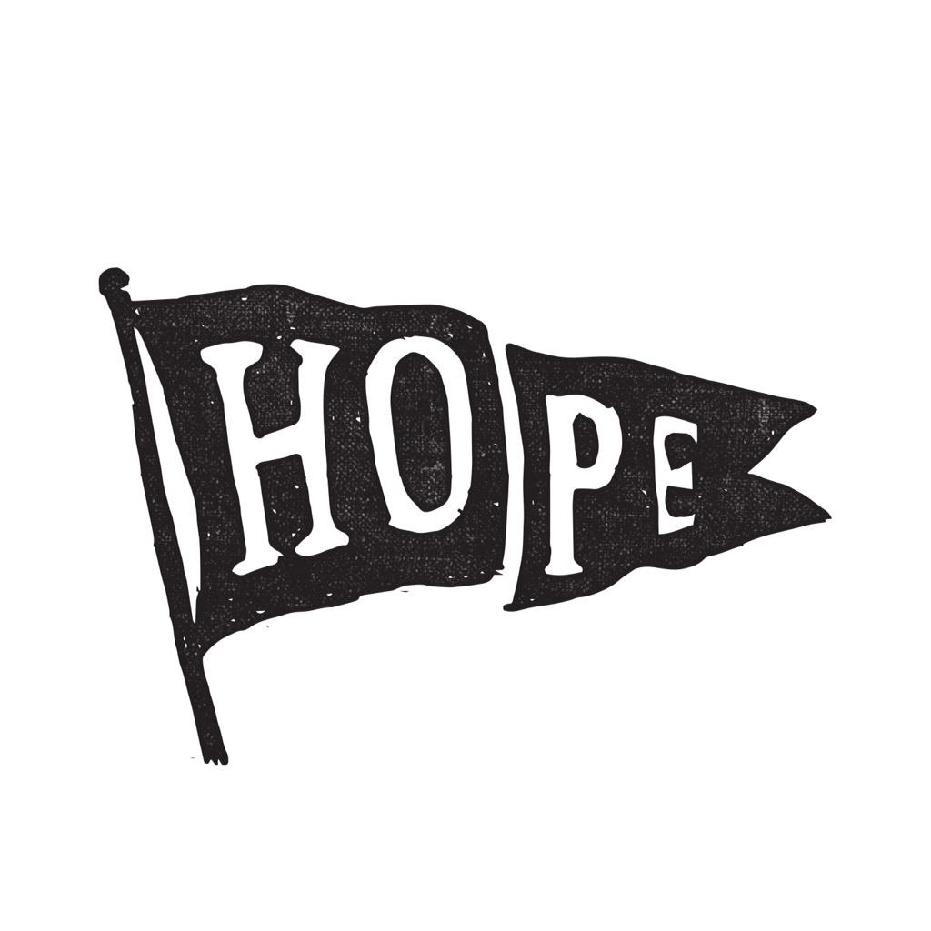 amalletprevost's tweet photo. You will always be my hope. #handmade #typography http://t.co/uyUH6Pza2R