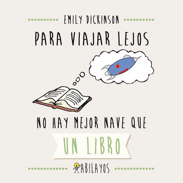 ExpoGastro's tweet photo. Para viajar lejos no hay mejor nave que un #libro #FelizDiaDelLibro http://t.co/nR6R99G9qX