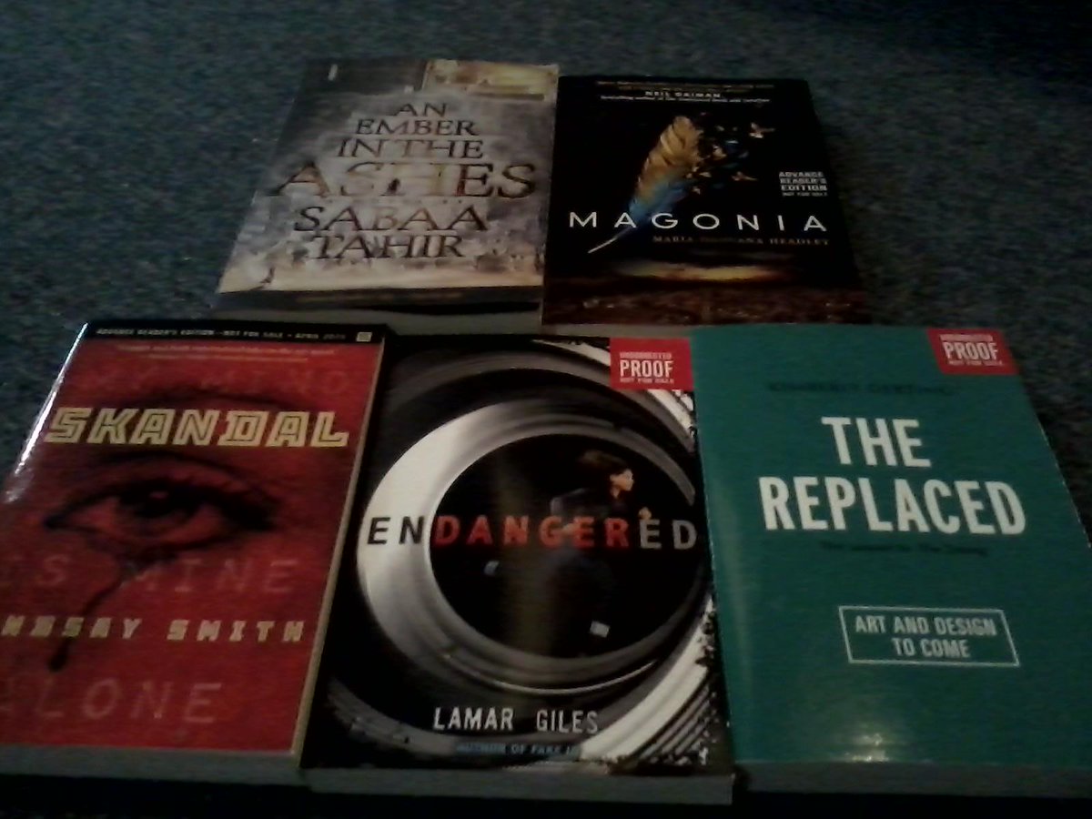 Alyssa_Susanna's tweet photo. Happy World Book Day! How about #takemybooks round 2? EMBER &amp; four other ARCs. Follow me, RT this. INT. Ends 05/10. http://t.co/lEKDZhVQEe