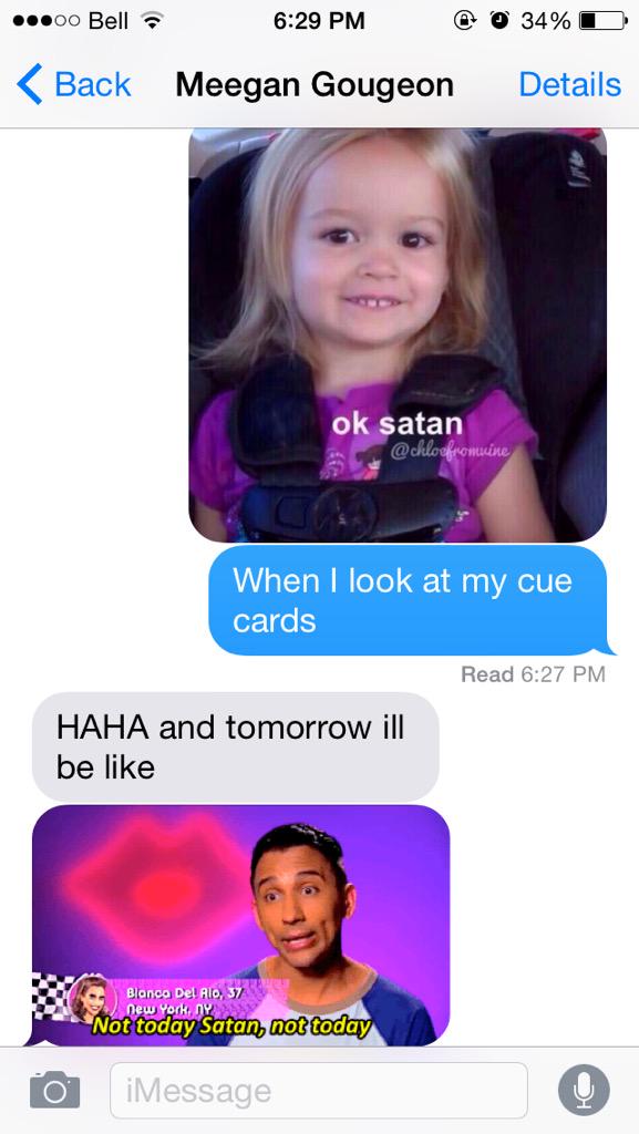 tbeaubien4's tweet photo. Abnormal got us like @MeganGougeon http://t.co/4IicbeixXe