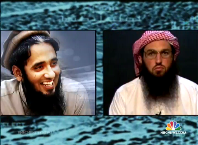 NBCNightlyNews's tweet photo. 2 Americans fighting with al Qaeda were also killed in U.S. drone strikes. @RichardEngel reports now #NBCNightlyNews http://t.co/1Gjrv9fPgN