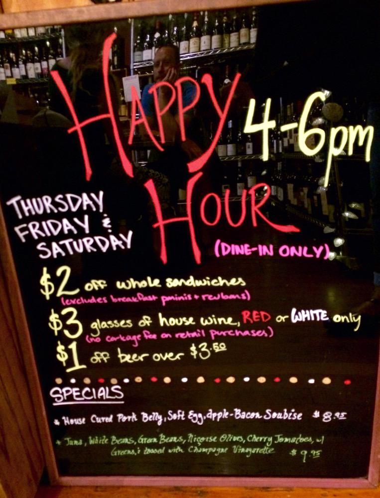 oldworlddeli's tweet image. It's almost Happy Hour + NO CORKAGE THURSDAY