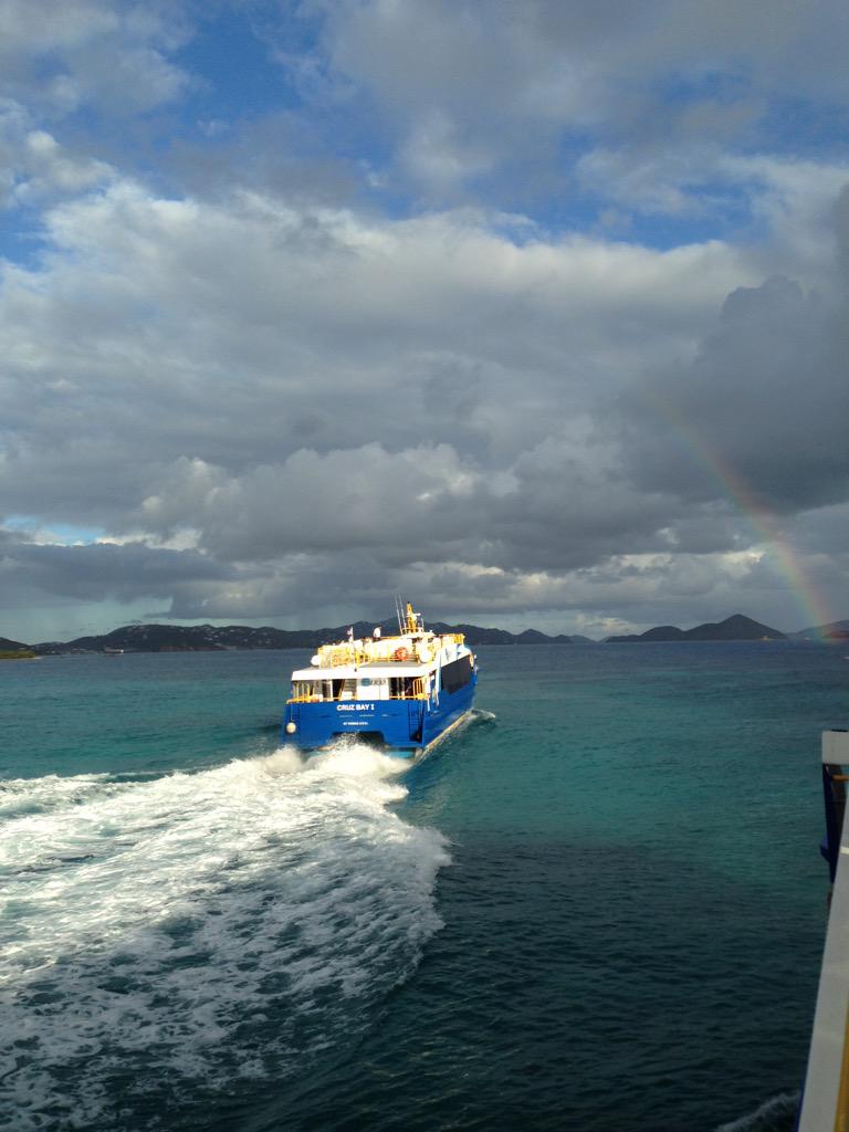 maccio_adam's tweet photo. St.John ferry http://t.co/qMJszsLAYC