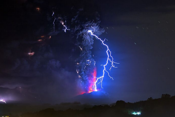 Photos The Calbuco volcano