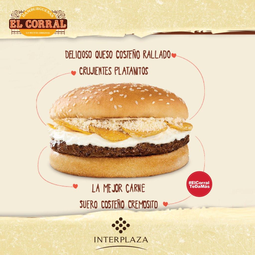 mallinterplaza's tweet photo. Todos amamos la Corral Costeña , ven y disfrutala en hamburguesas el corral del mallinterplaza , #burguerlovers http://t.co/GVyjWj6PEl