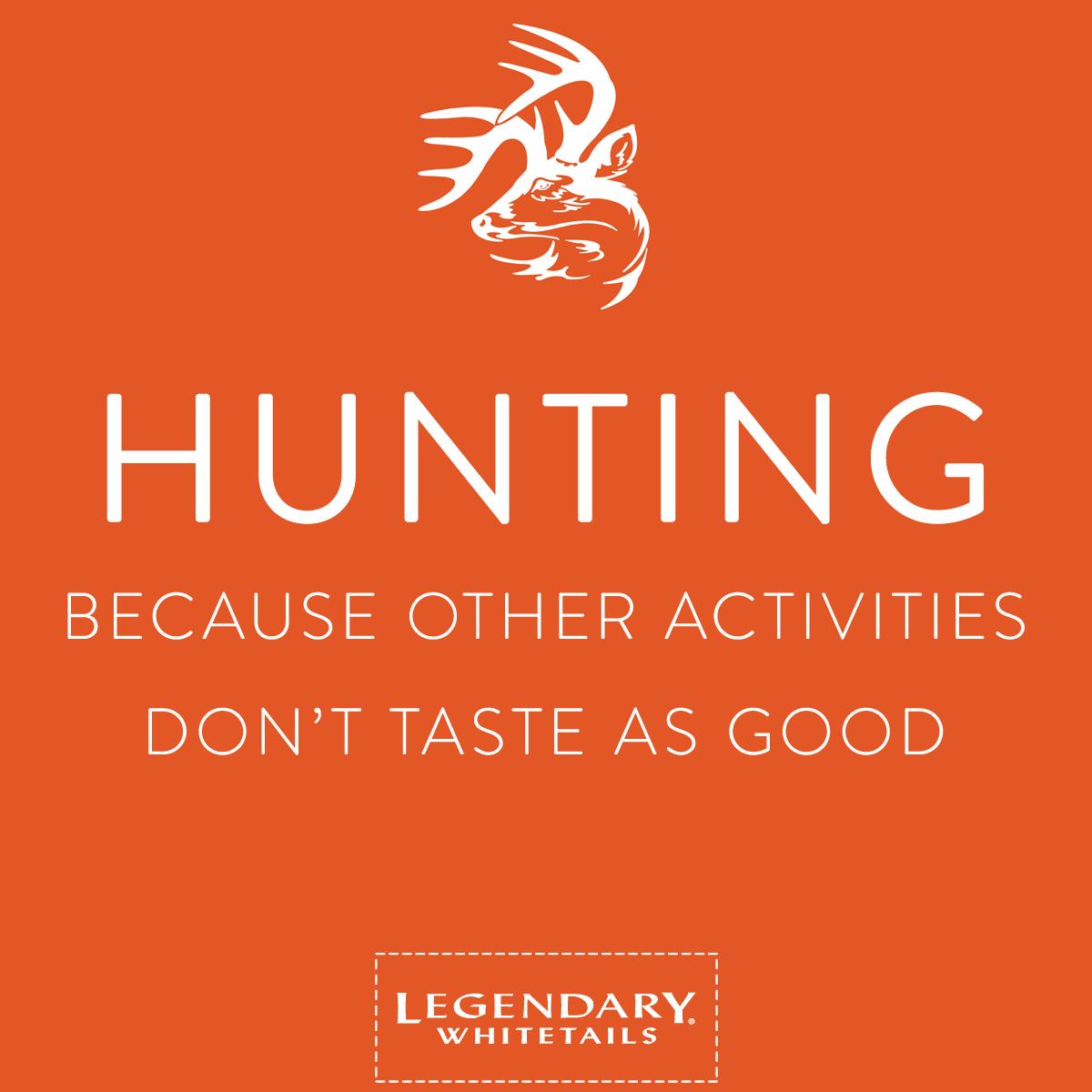 Sooooo true!! '@DeerGear: #CelebrateTheHunt '